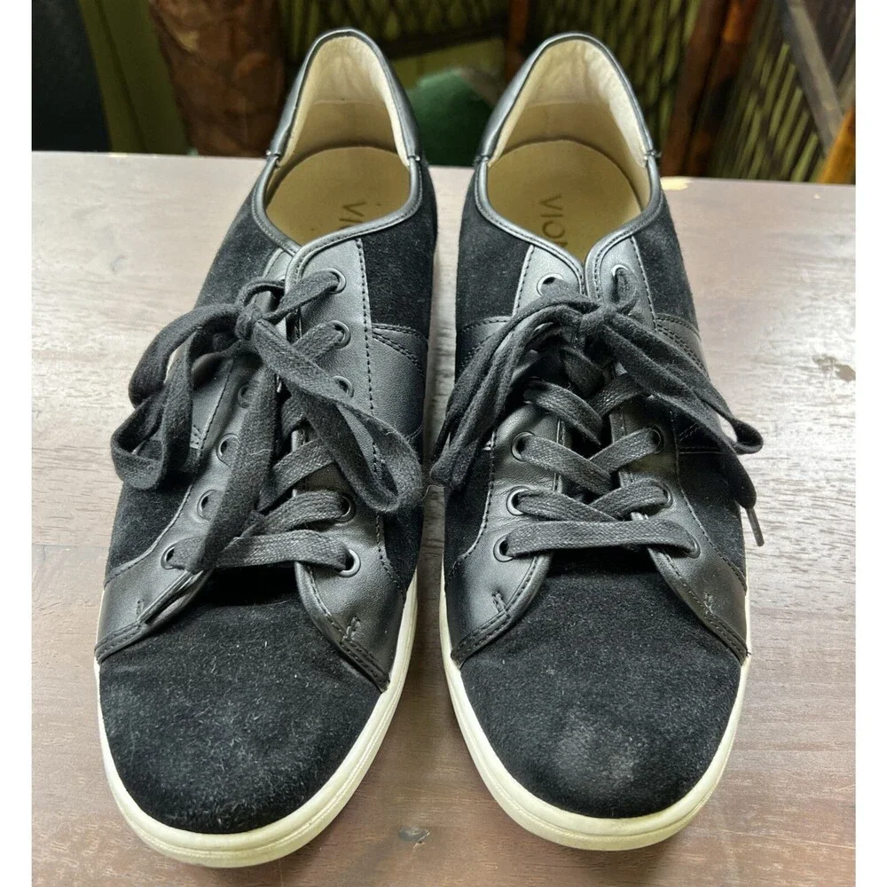 11.5 M Men’s Vionic Jerome Suede Shoes Comfort Walking Sneakers Eur 44.5